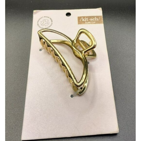 Kitsch Gold Metal Claw Hair Clip - Picture 4 of 5